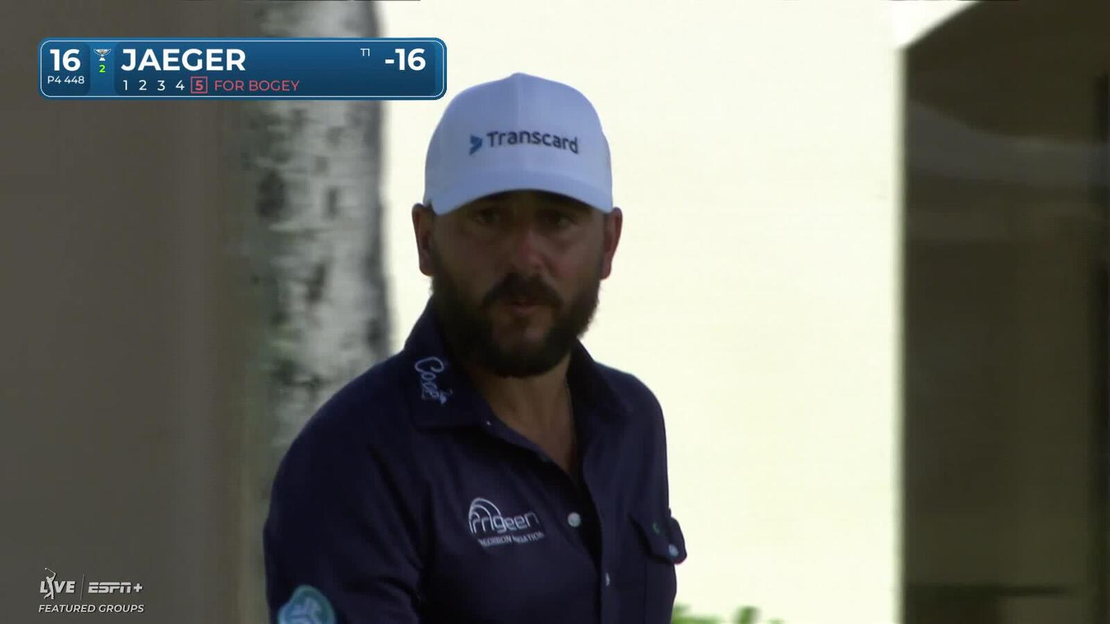 Stephan Jaeger | Round 4 | 16th hole | Shot 5 | 2025 Sony Open