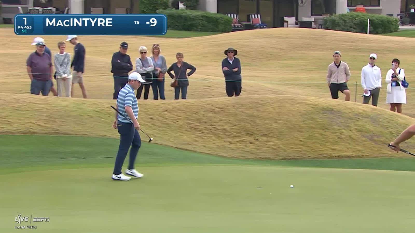 Robert MacIntyre | Round 2 | 1st hole | Shot 4 | 2026 The American Express