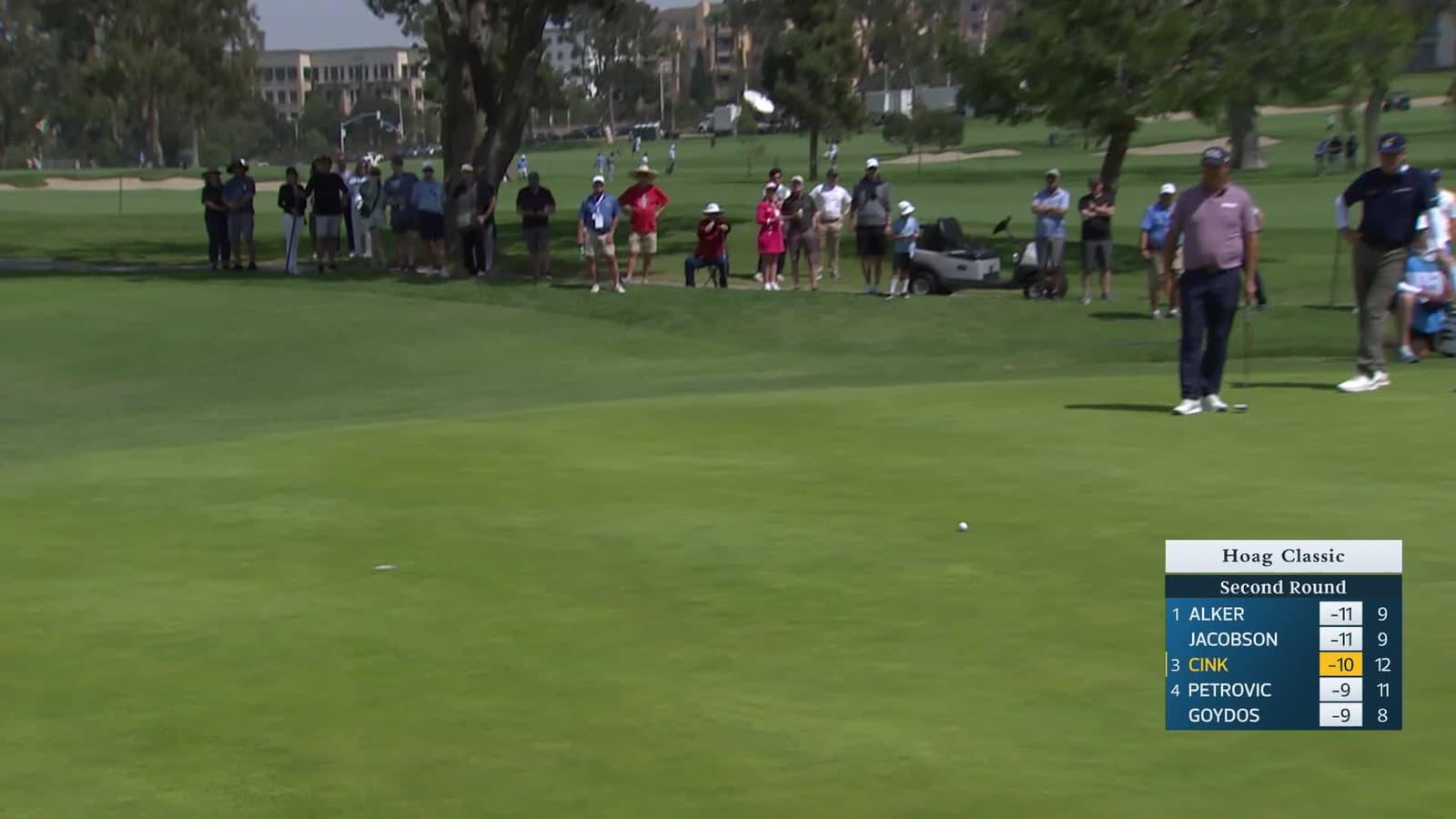 Stewart Cink | Round 2 | 13th hole | Shot 2 | 2026 Hoag Classic