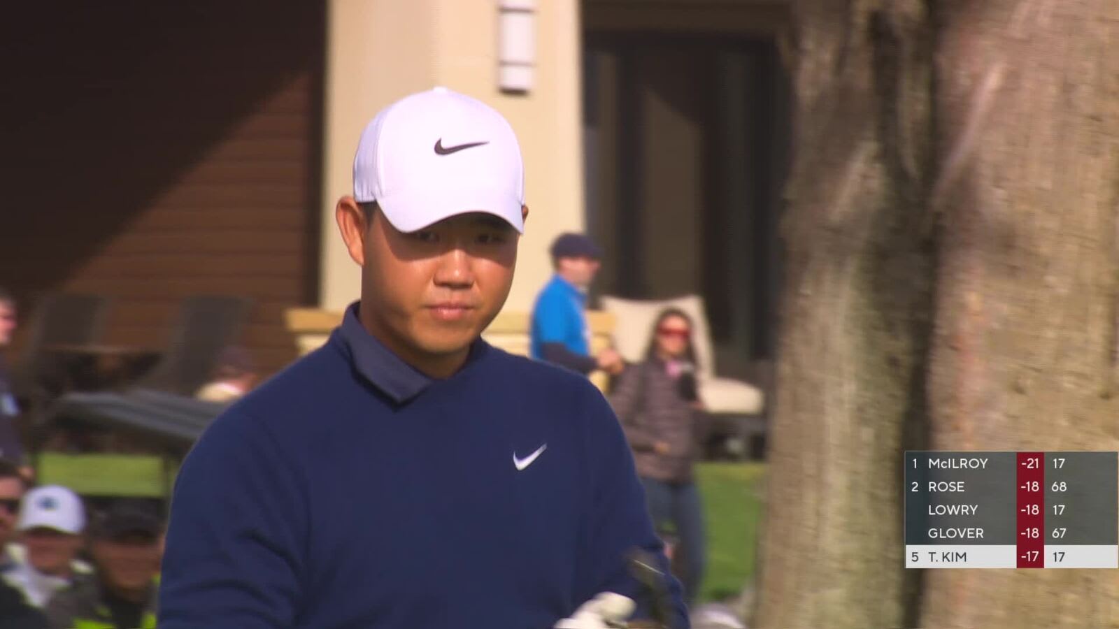 Tom Kim | Round 4 | 18th hole | Shot 5 | 2025 AT&T Pebble Beach