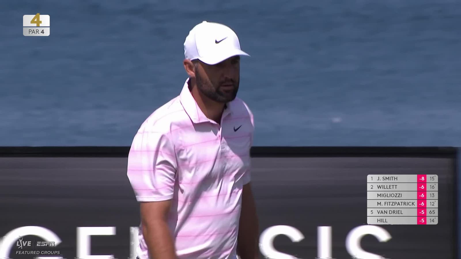 Scottie Scheffler | Round 2 | 4th hole | Shot 4 | 2026 Genesis Scottish Open