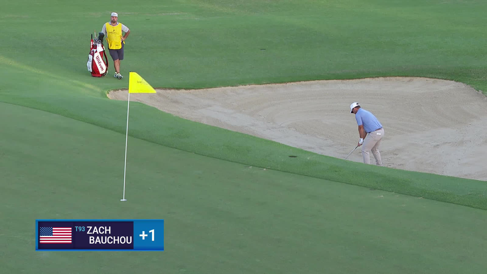 Zachary Bauchou | Round 1 | 17th hole | Shot 2 | 2026 Sony Open