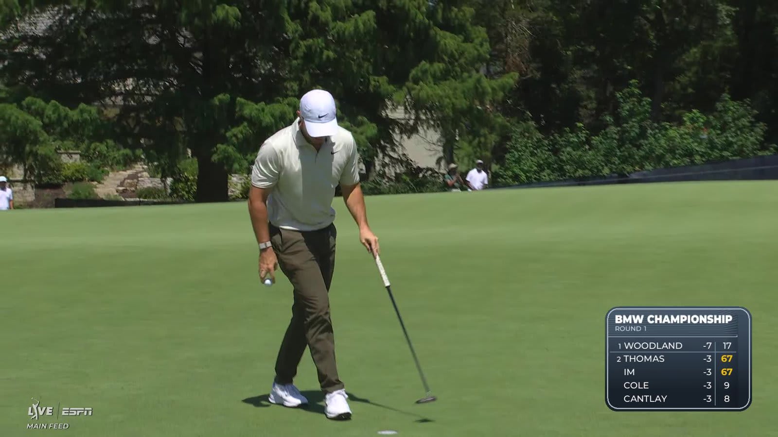 Rory McIlroy | Round 1 | 5th hole | Shot 4 | 2026 BMW Championship