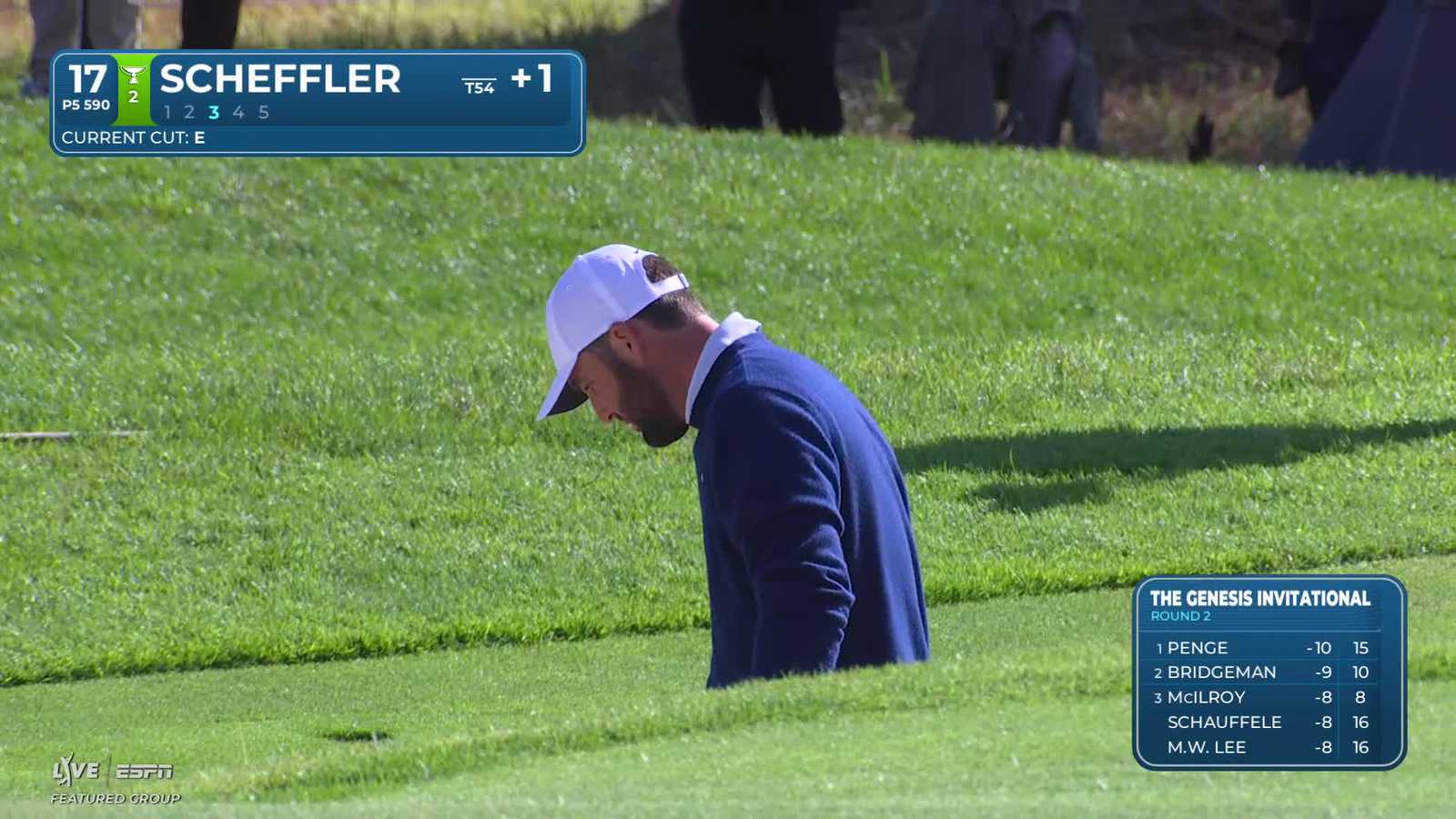 Scottie Scheffler | Round 2 | 17th hole | Shot 3 | 2026 The Genesis