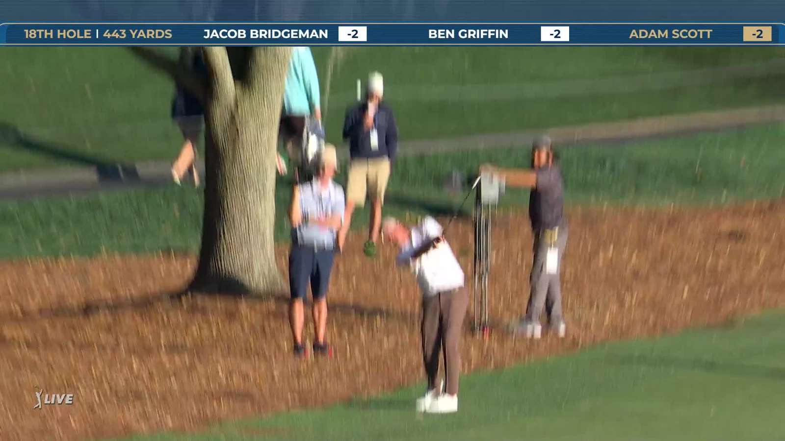 Adam Scott | Round 1 | 18th hole | Shot 4 | 2026 THE PLAYERS