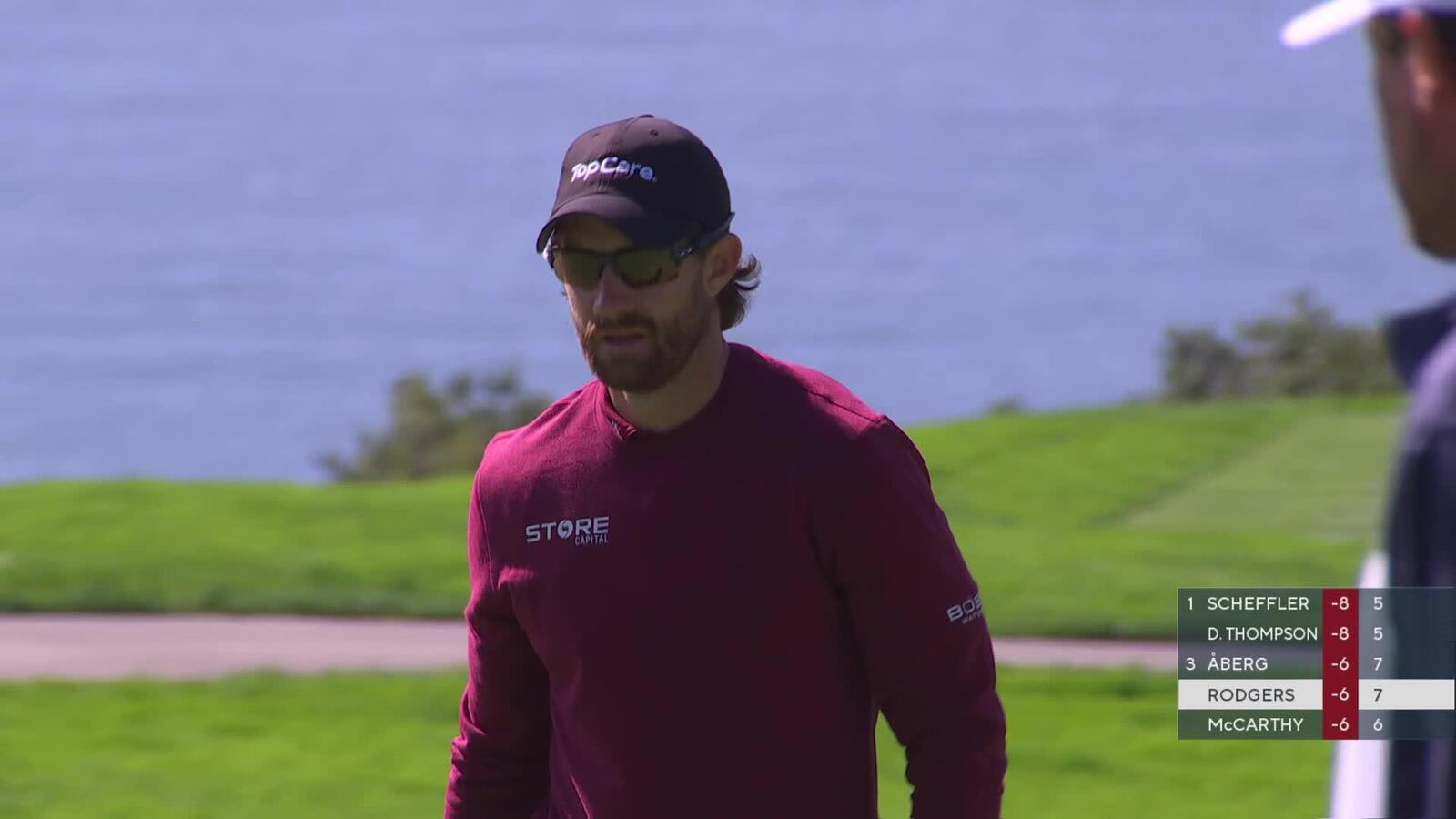 Patrick Rodgers | Round 3 | 8th hole | Shot 2 | 2025 Genesis