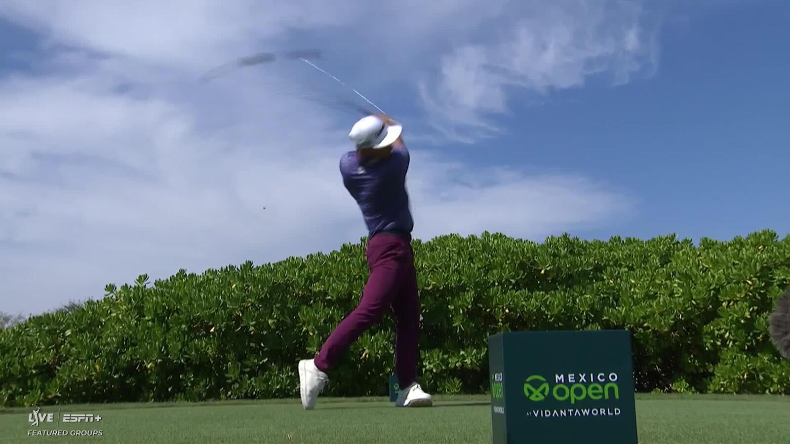 Thorbjørn Olesen | Round 3 | 15th hole | Shot 1 | 2025 Mexico Open