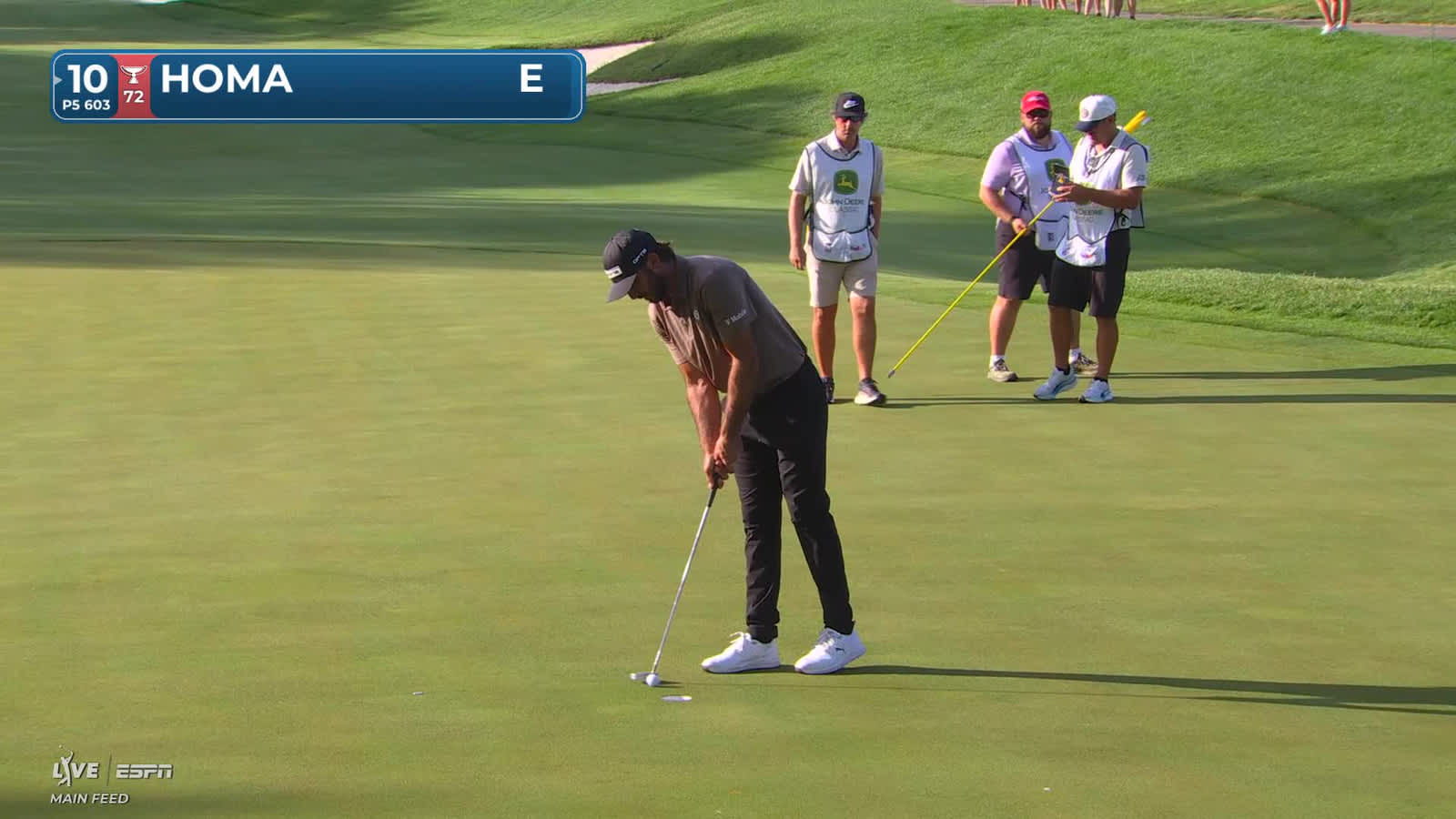 Max Homa | Round 1 | 10th hole | Shot 5 | 2026 John Deere