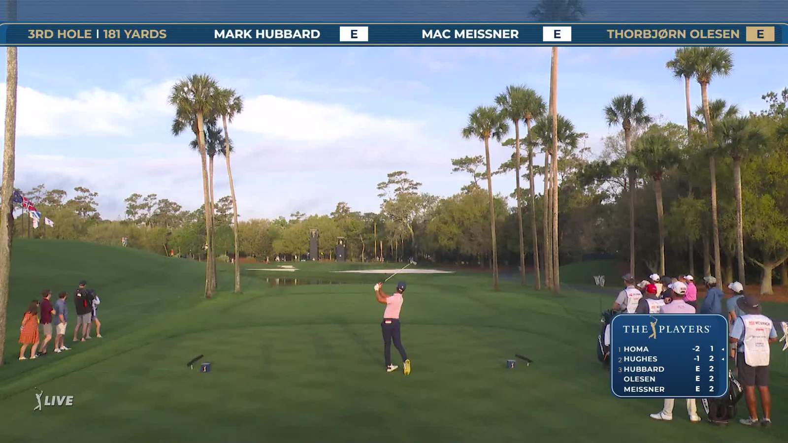 Thorbjørn Olesen | Round 1 | 3rd hole | Shot 1 | 2026 THE PLAYERS