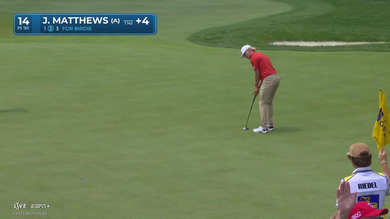 Justin Matthews | Round 2 | 14th hole | Shot 2 | 2025 RBC Canadian