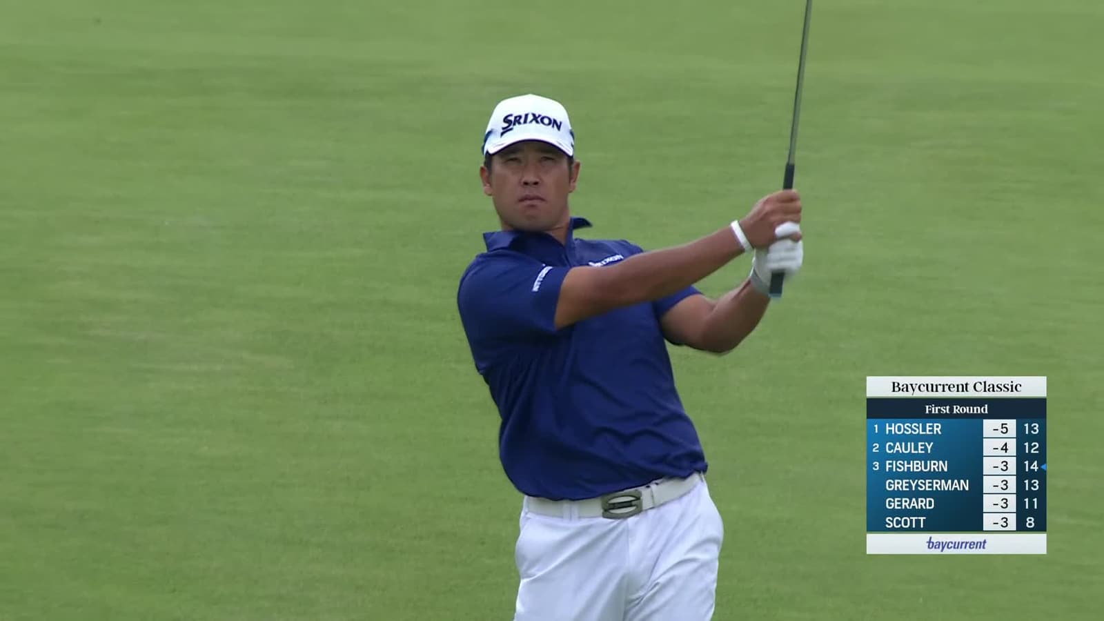 Hideki Matsuyama | Round 1 | 8th hole | Shot 2 | 2025 Baycurrent