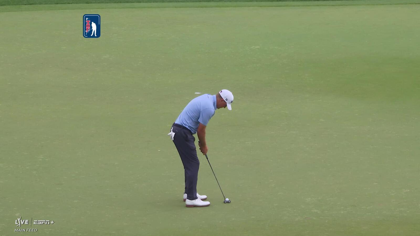 Tom Hoge | Round 2 | 3rd hole | Shot 2 | 2025 Valero