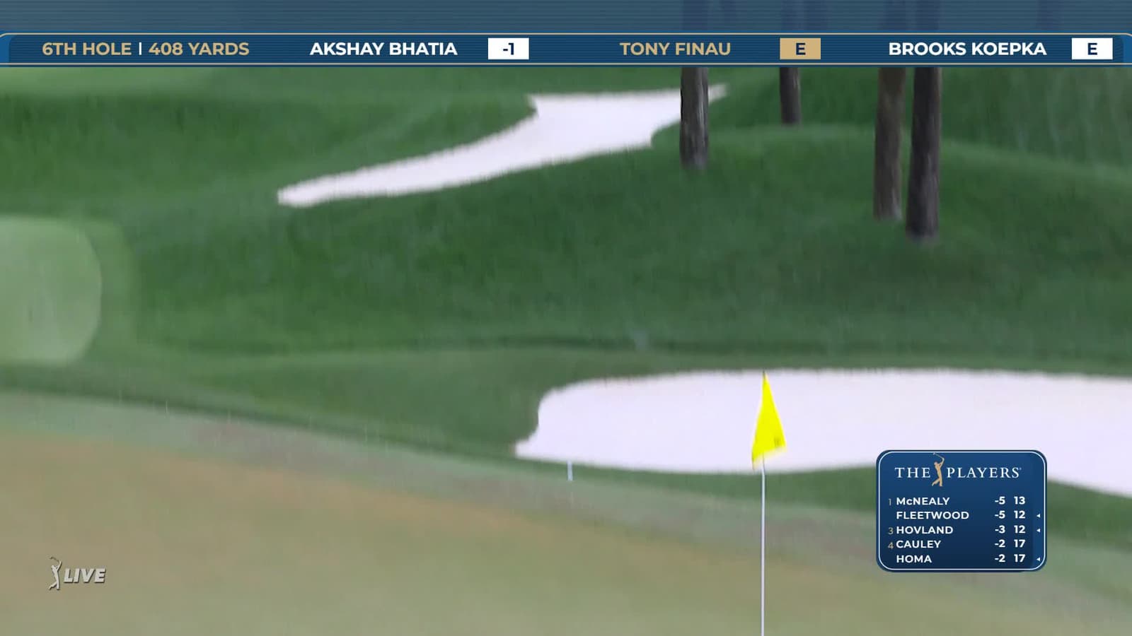 Tony Finau | Round 1 | 6th hole | Shot 2 | 2026 THE PLAYERS