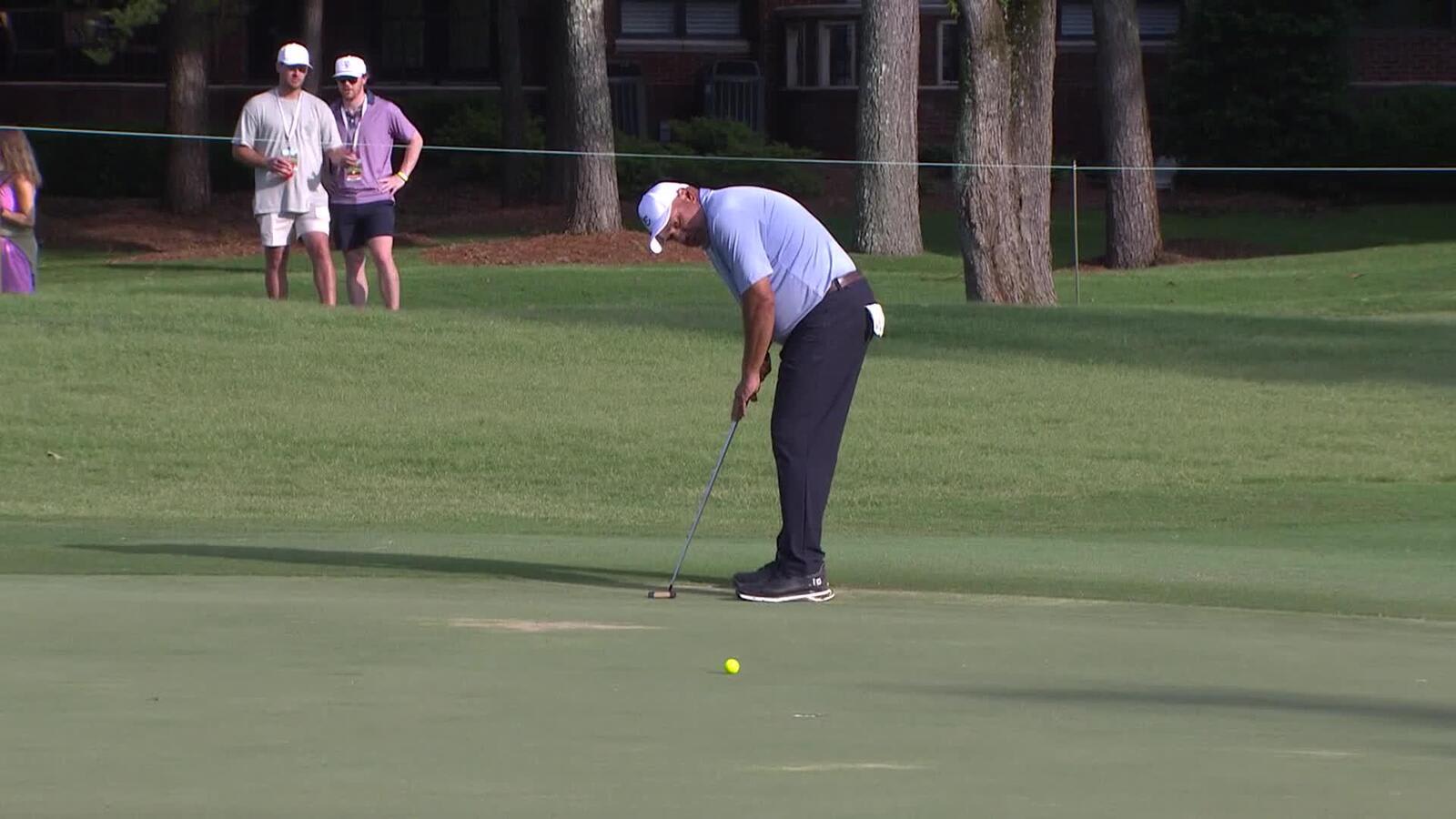 Ángel Cabrera | Round 4 | 8th hole | Shot 4 | 2025 Tradition