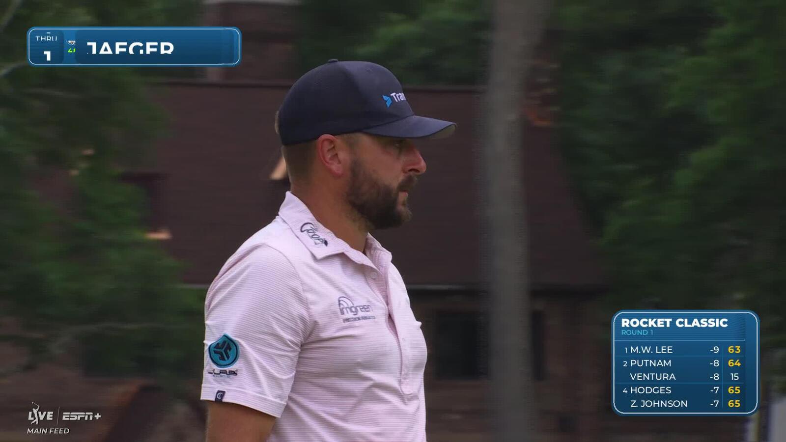 Stephan Jaeger | Round 1 | 1st hole | Shot 4 | 2025 Rocket Classic