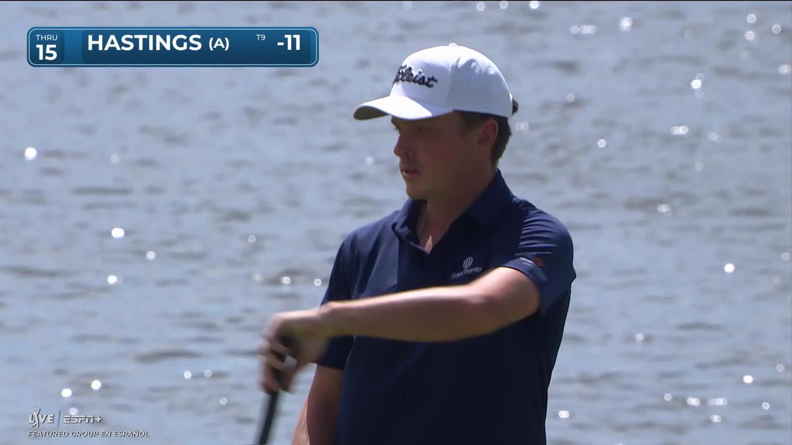 Justin Hastings | Round 3 | 15th hole | Shot 3 | 2025 Mexico Open