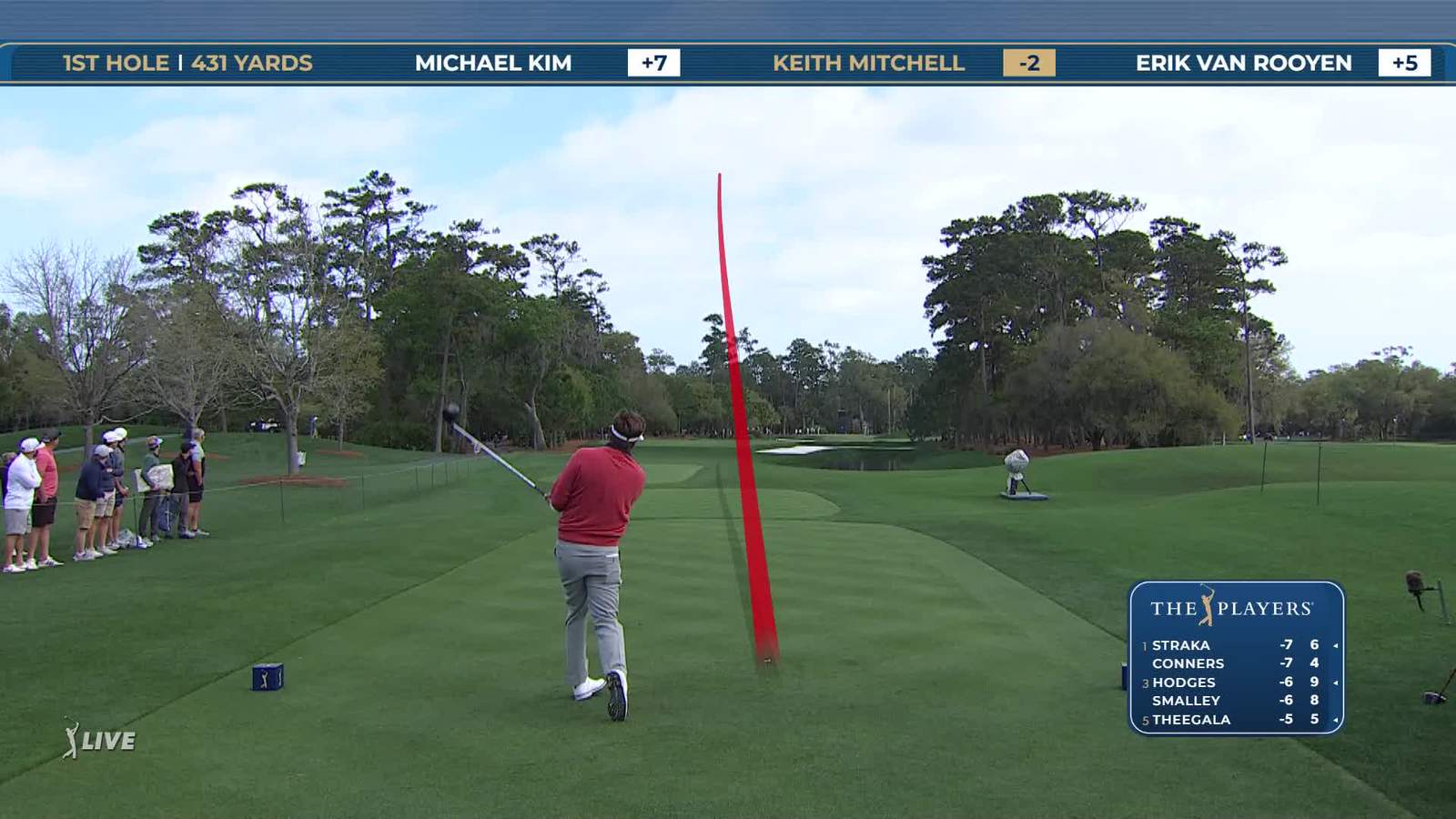 Keith Mitchell | Round 2 | 1st hole | Shot 1 | 2026 THE PLAYERS