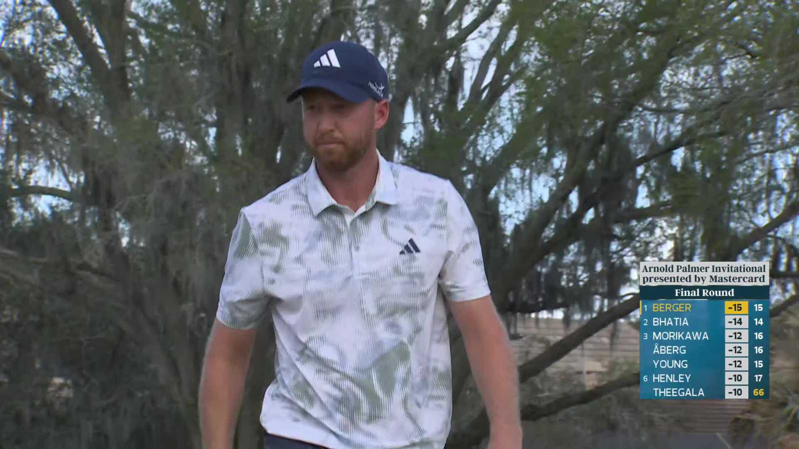 Daniel Berger | Round 4 | 15th hole | Shot 4 | 2026 Arnold Palmer