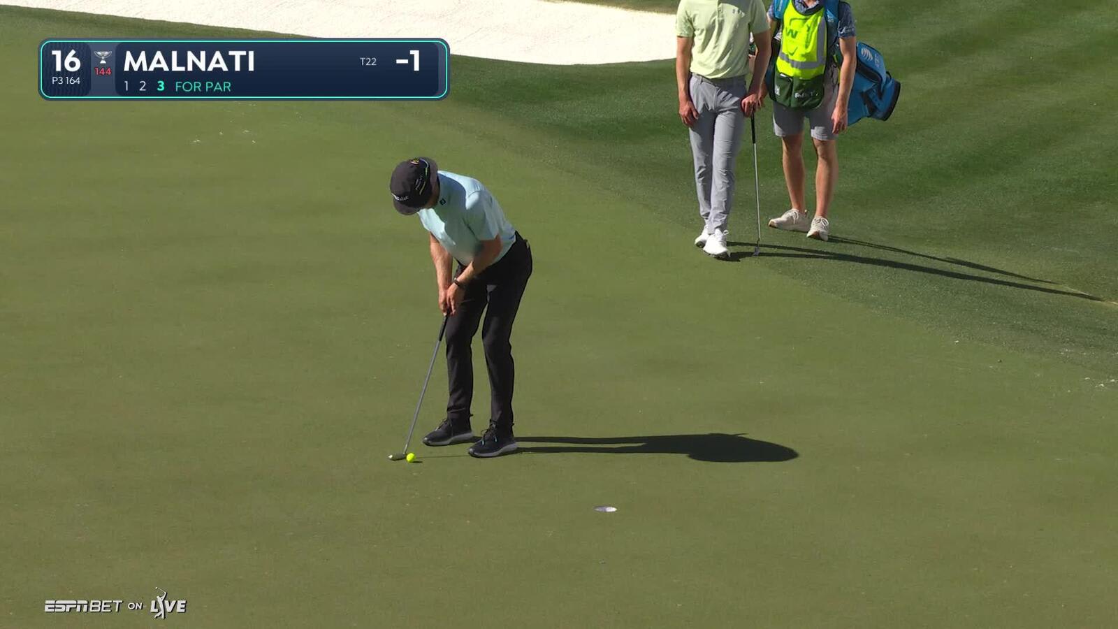 Peter Malnati | Round 1 | 16th hole | Shot 3 | 2025 WM Phoenix Open