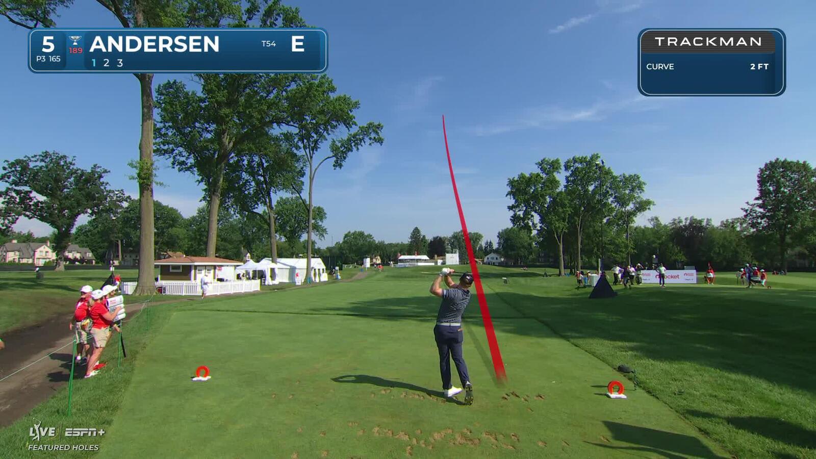 Mason Andersen | Round 1 | 5th hole | Shot 1 | 2025 Rocket Classic