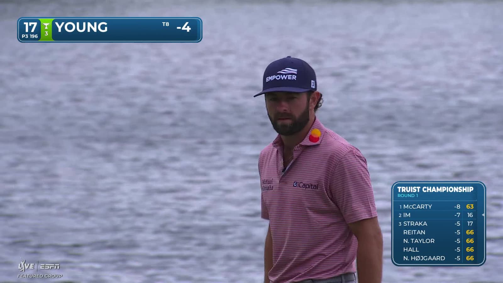 Cameron Young | Round 1 | 17th hole | Shot 3 | 2026 Truist Championship