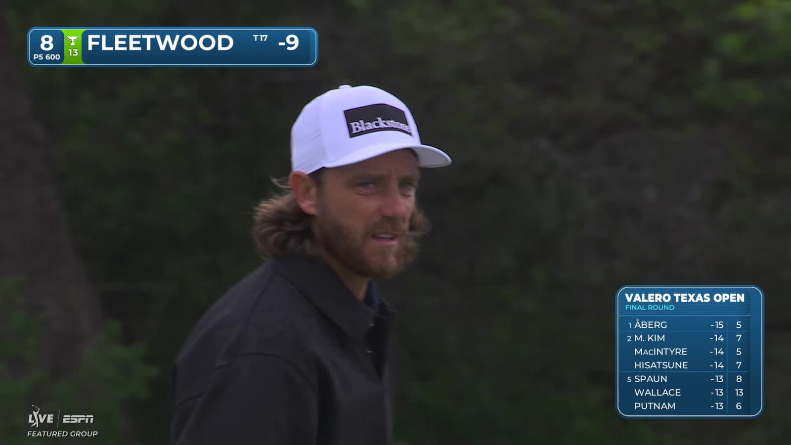 Tommy Fleetwood | Round 4 | 8th hole | Shot 4 | 2026 Valero
