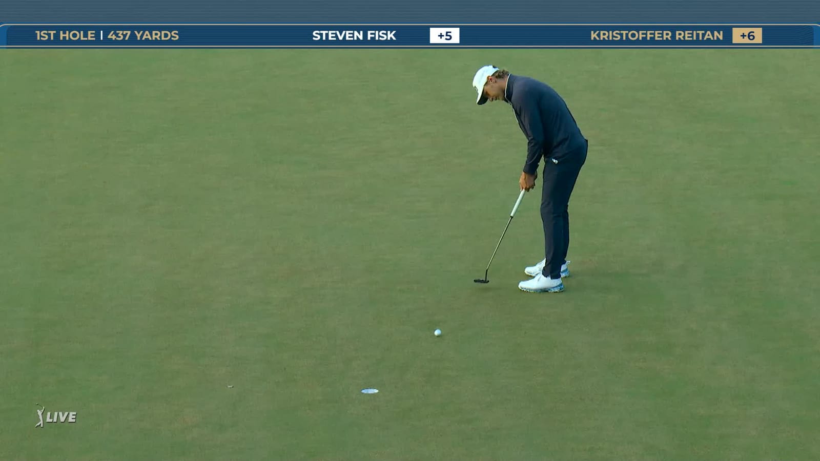 Kristoffer Reitan | Round 4 | 1st hole | Shot 3 | 2026 THE PLAYERS