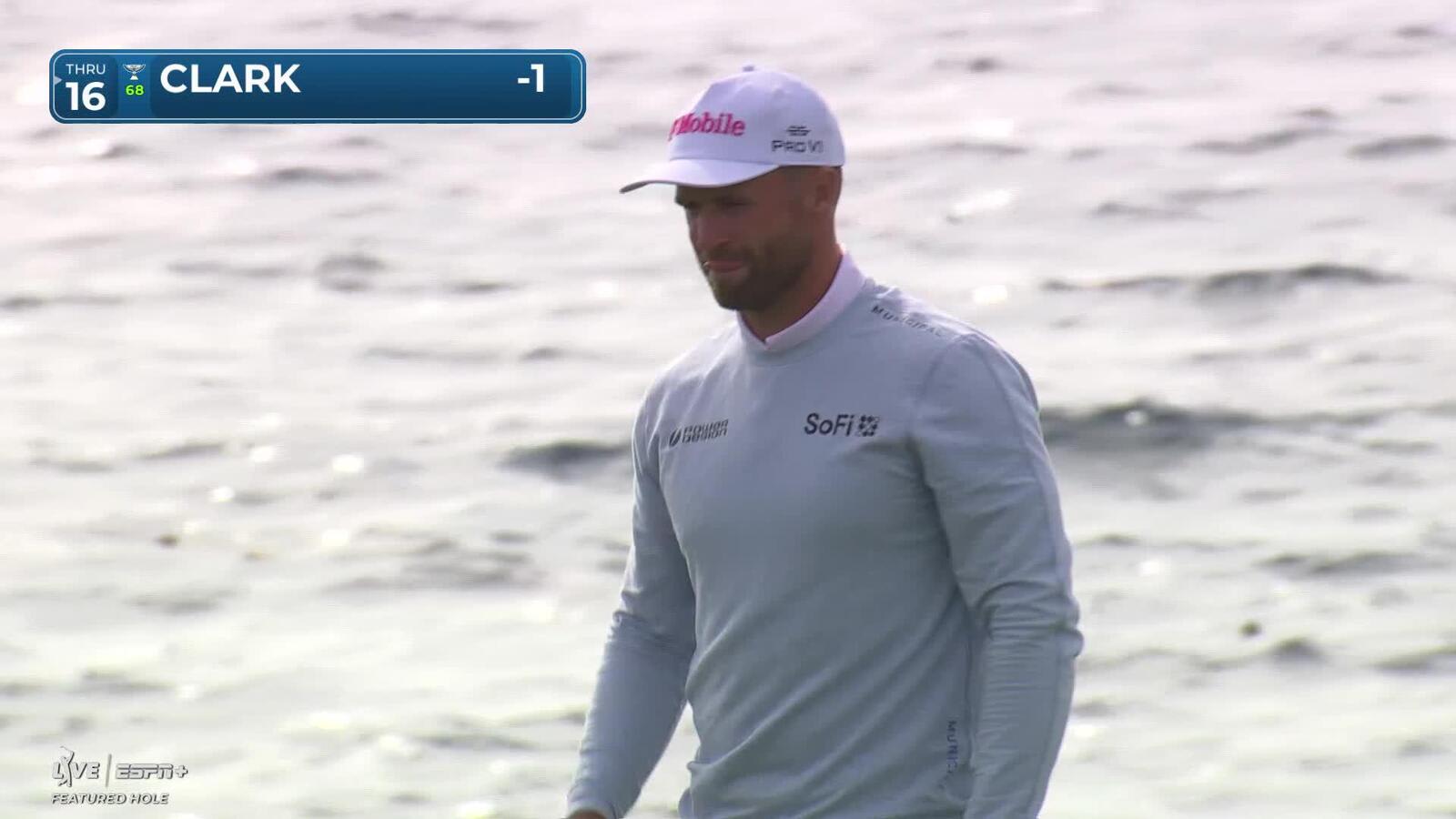 Wyndham Clark | Round 4 | 7th hole | Shot 3 | 2025 AT&T Pebble Beach