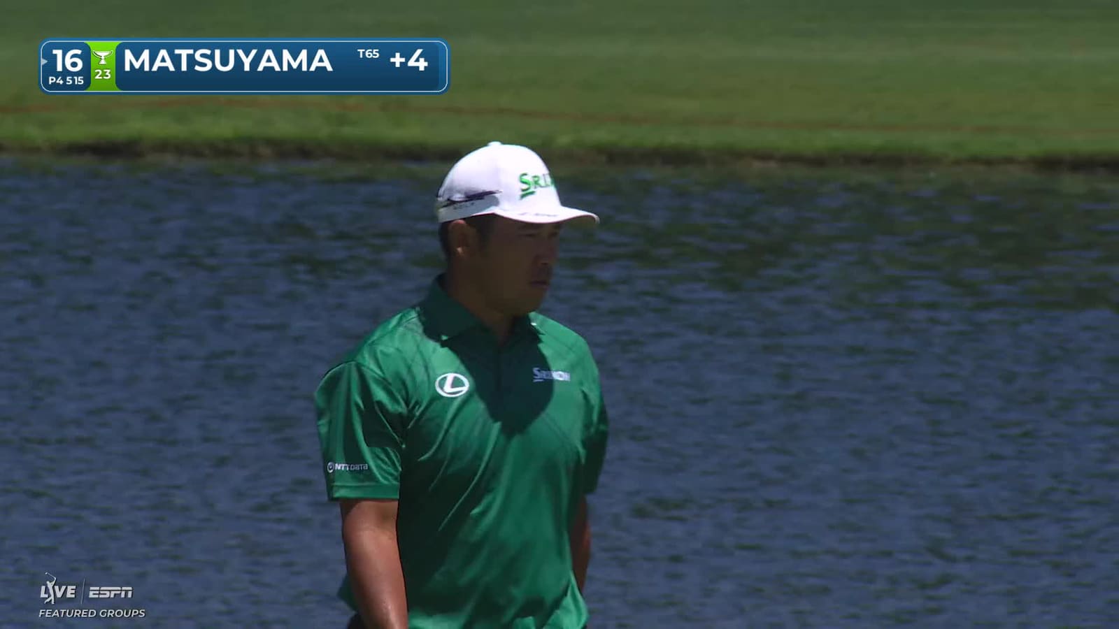 Hideki Matsuyama | Round 2 | 16th hole | Shot 3 | 2026 Truist Championship