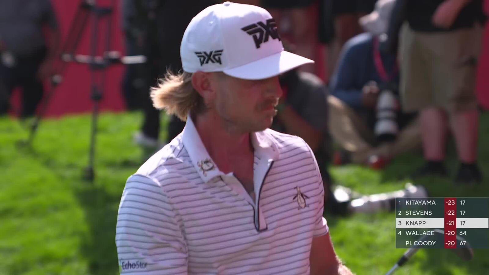 Jake Knapp | Round 4 | 18th hole | Shot 5 | 2025 3M Open