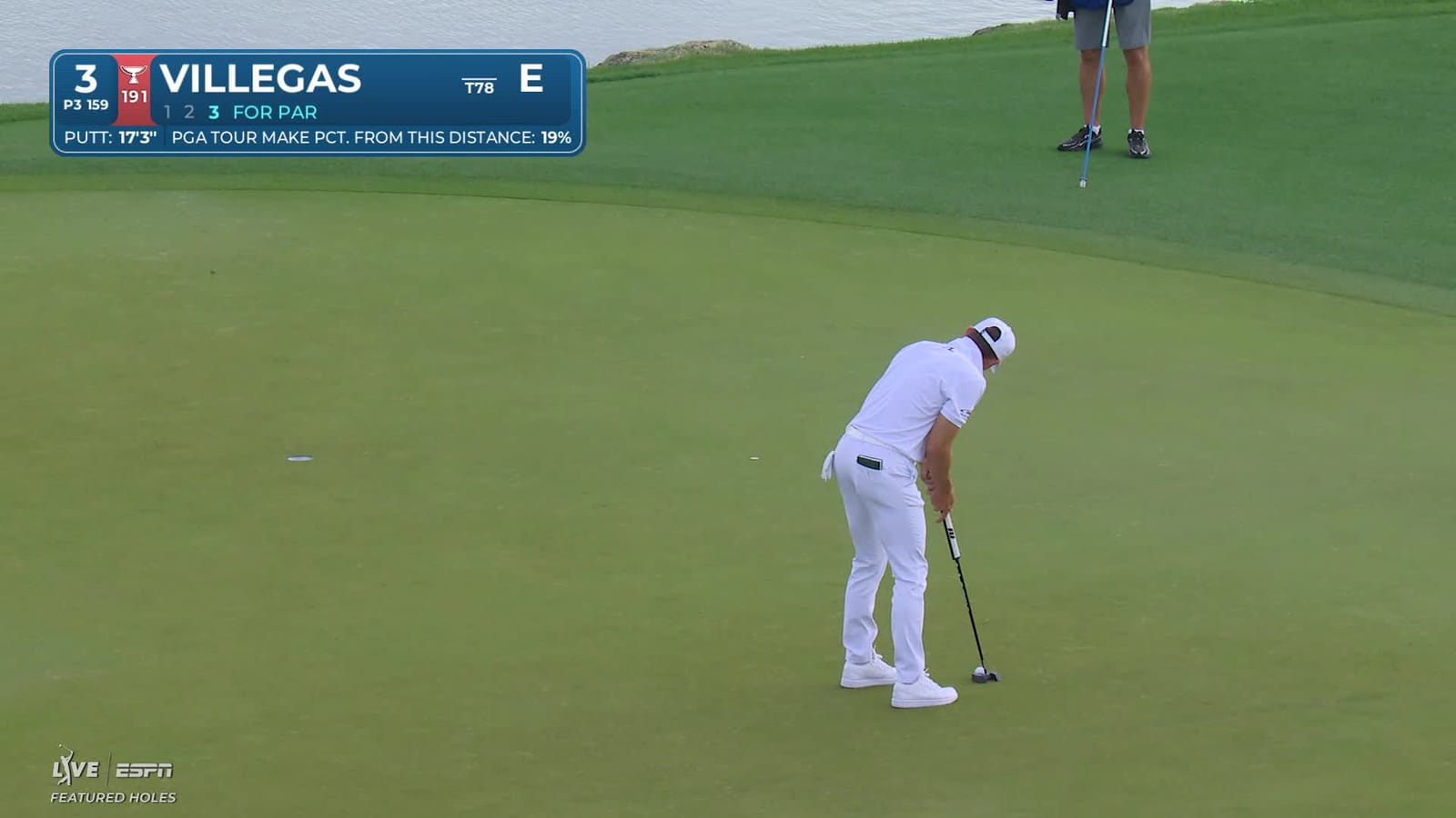 Camilo Villegas | Round 2 | 3rd hole | Shot 3 | 2026 Valero