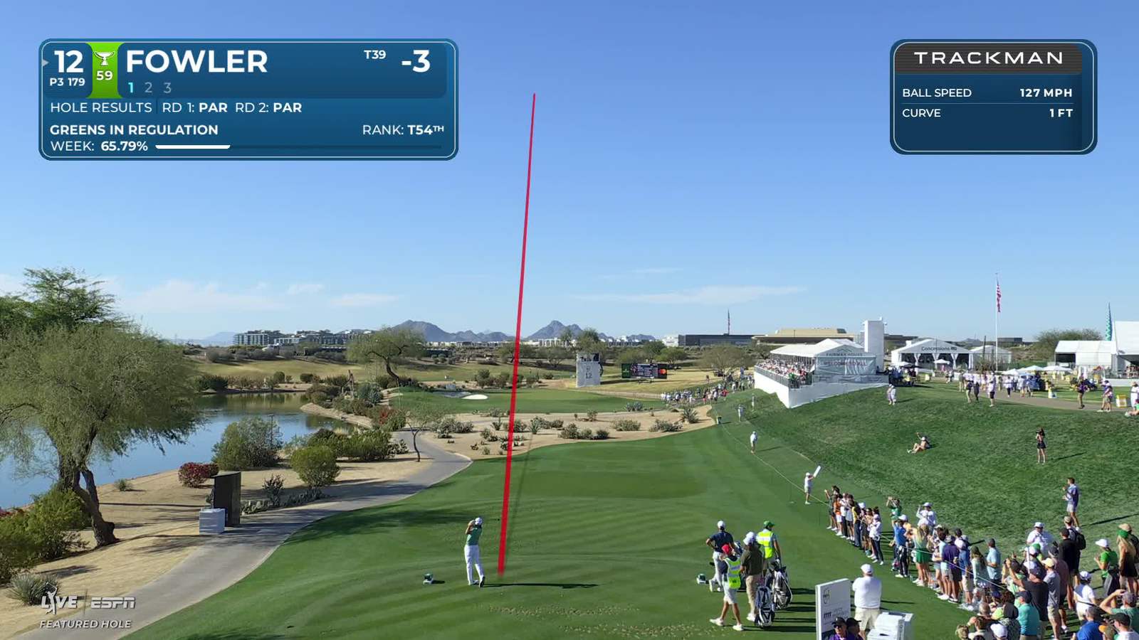 Rickie Fowler | Round 3 | 12th hole | Shot 1 | 2026 WM Phoenix Open