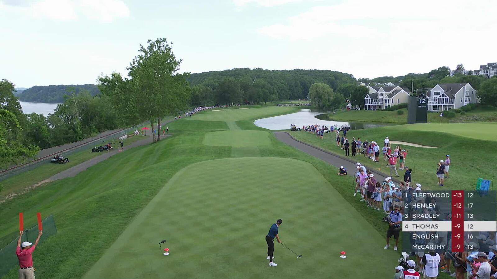 Justin Thomas | Round 3 | 13th hole | Shot 3 | 2025 Travelers