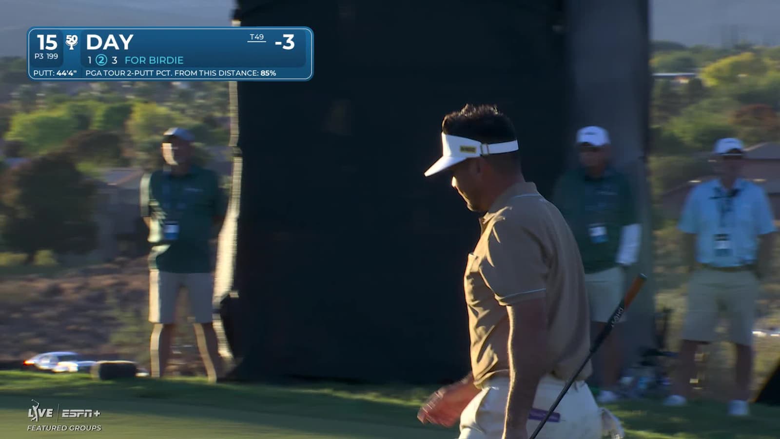 Jason Day | Round 2 | 15th hole | Shot 3 | 2025 Bank of Utah