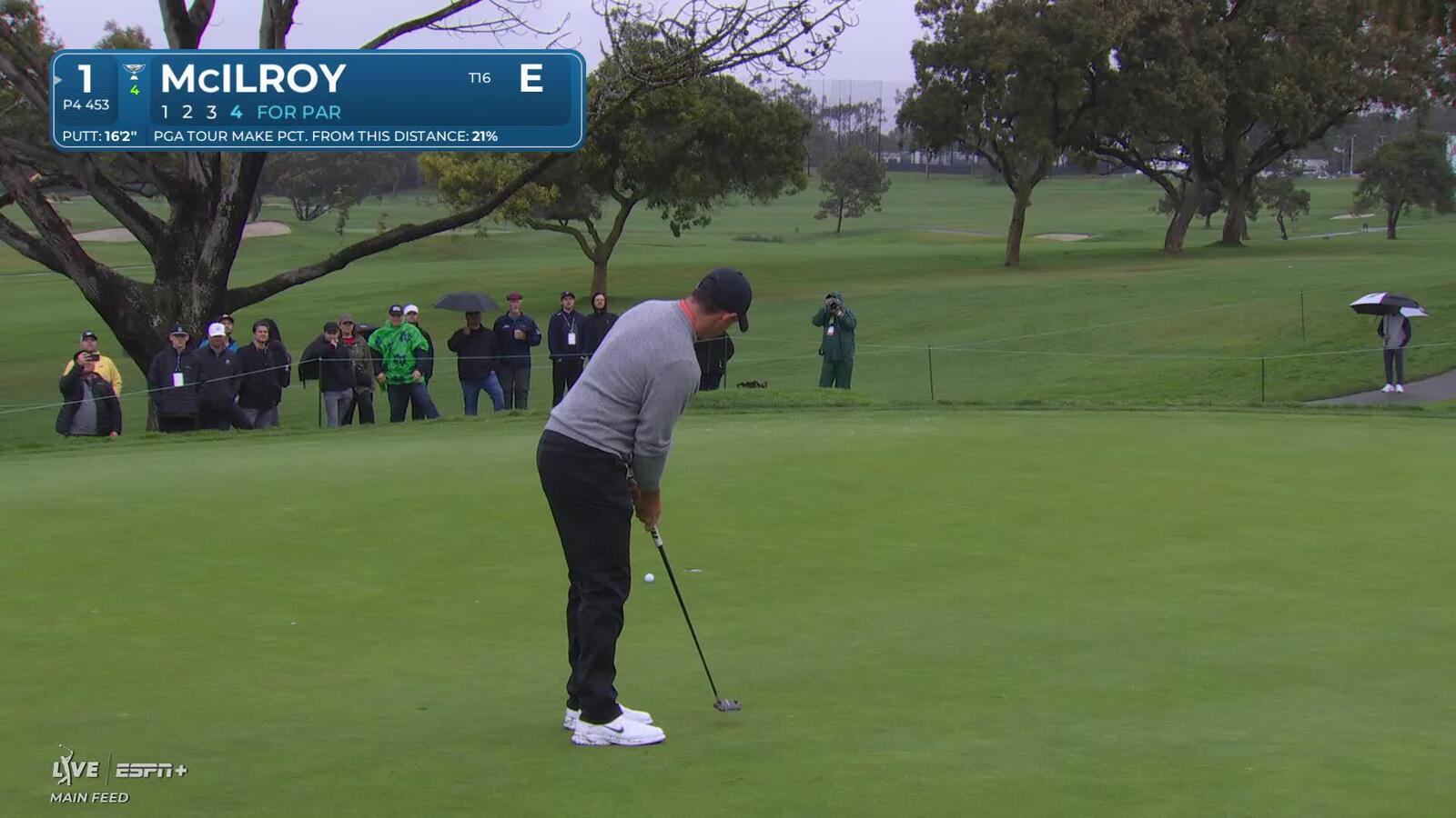 Rory McIlroy | Round 1 | 1st hole | Shot 5 | 2025 Genesis