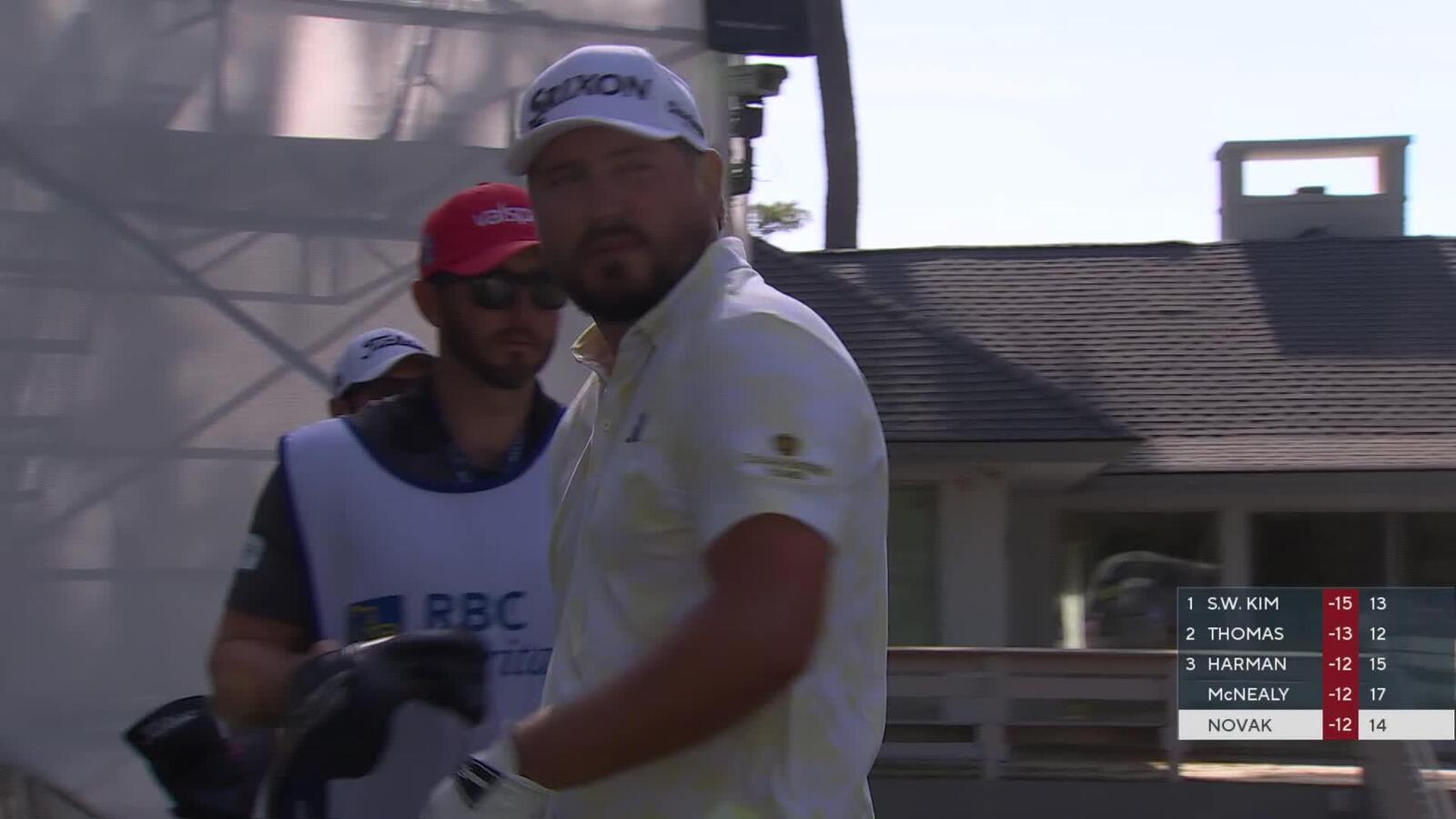 Andrew Novak | Round 3 | 15th hole | Shot 1 | 2025 RBC Heritage