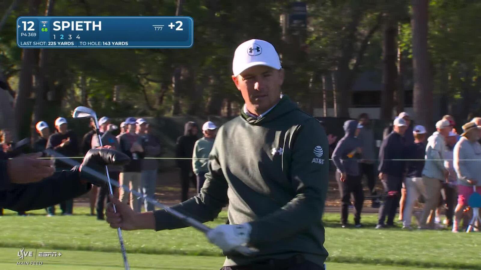 Jordan Spieth | Round 2 | 12th hole | Shot 2 | 2025 Valspar