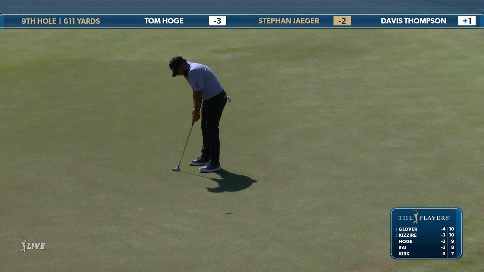 Stephan Jaeger | Round 1 | 9th hole | Shot 6 | 2025 THE PLAYERS