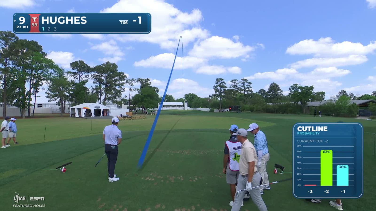 Mackenzie Hughes | Round 2 | 9th hole | Shot 1 | 2026 Texas Children's