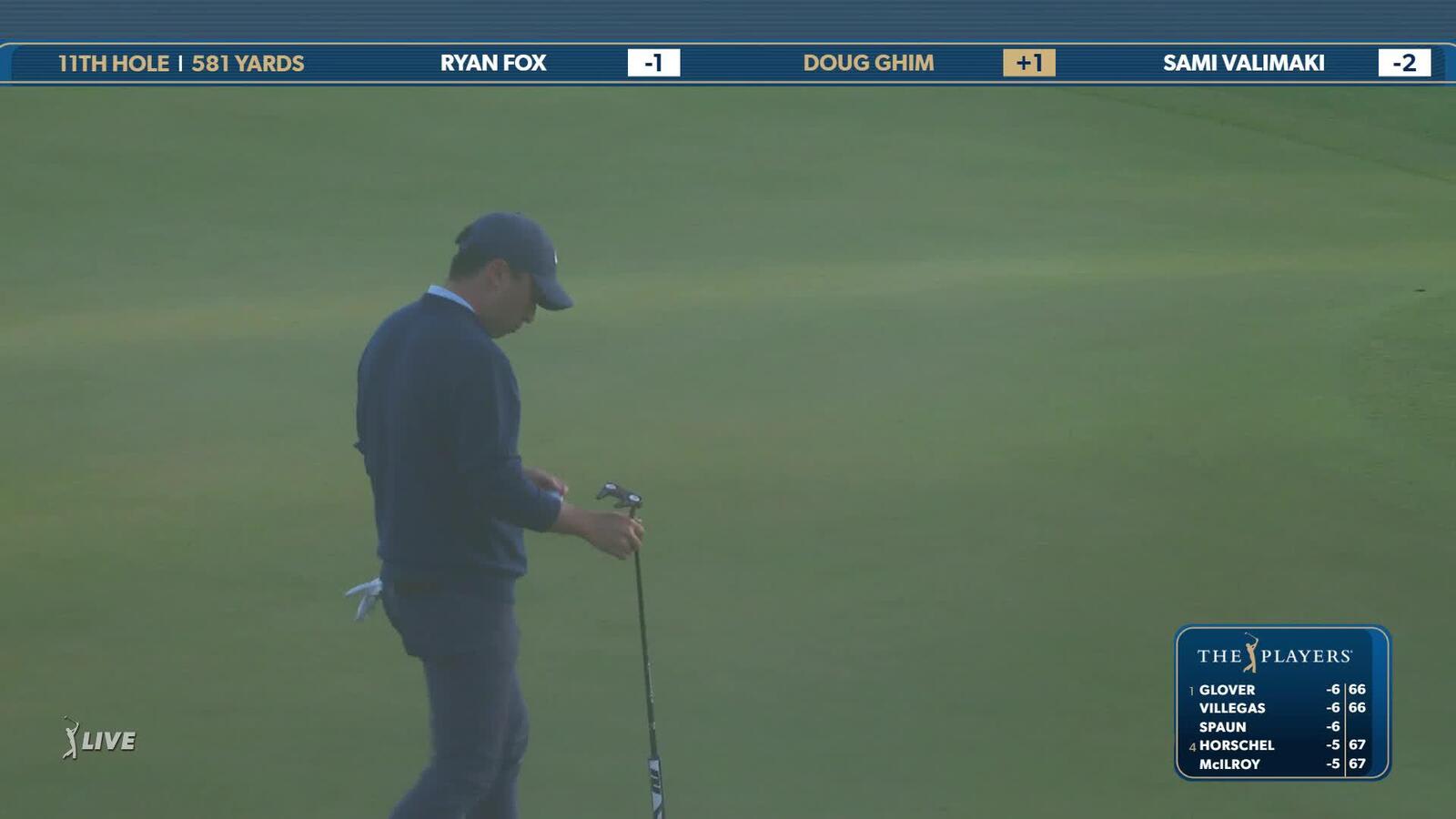 Doug Ghim | Round 2 | 11th hole | Shot 5 | 2025 THE PLAYERS