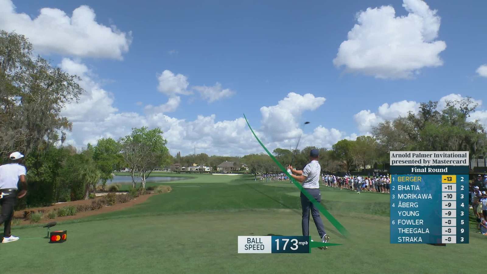 Daniel Berger | Round 4 | 3rd hole | Shot 1 | 2026 Arnold Palmer