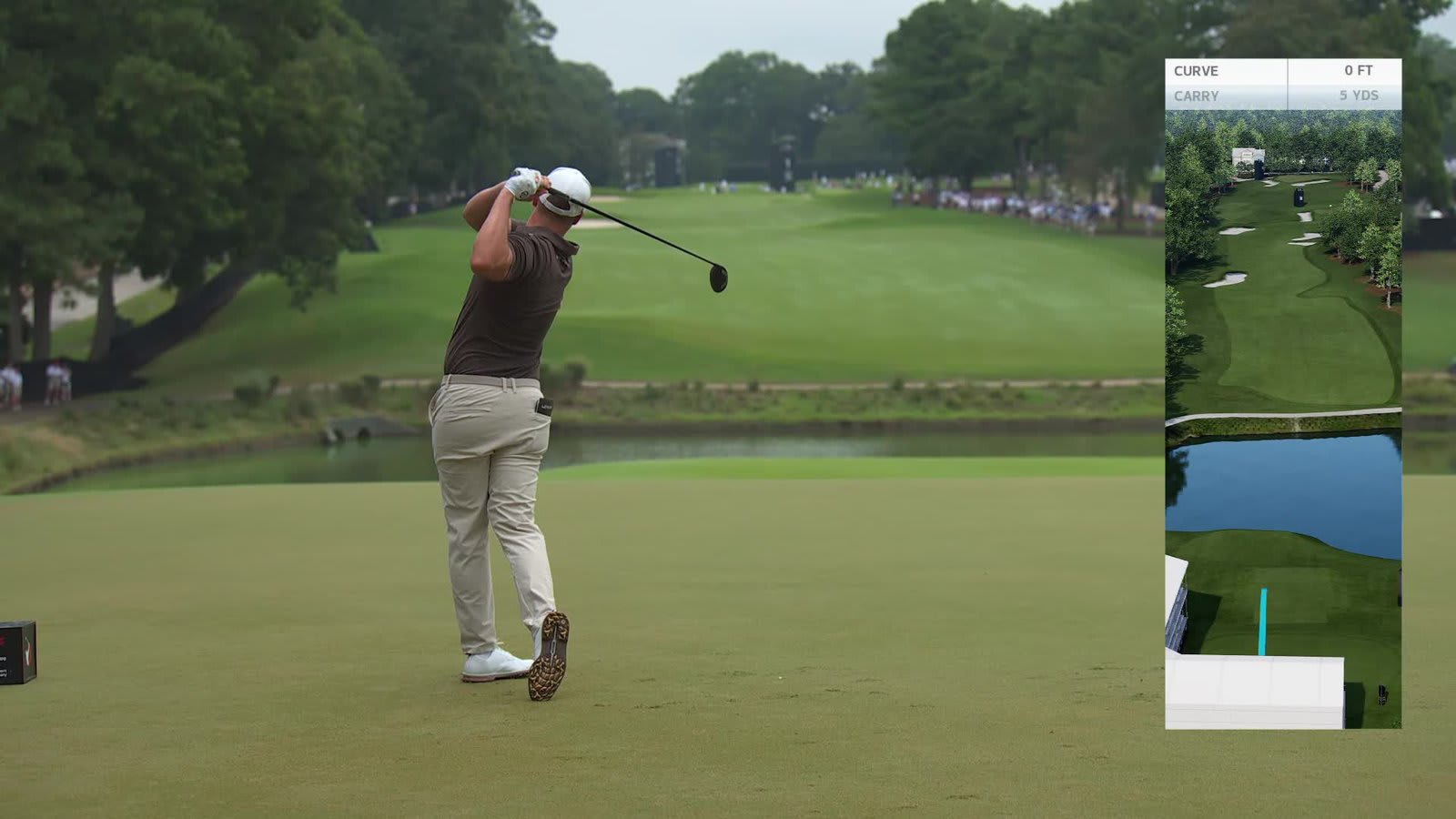 Wyndham Clark | Round 1 | 1st hole | Shot 1 | 2026 TOUR Championship
