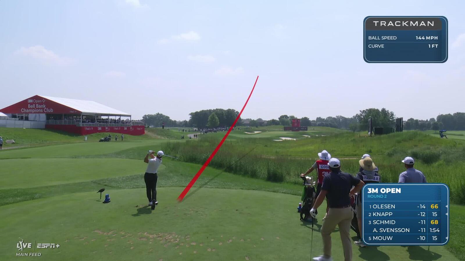 Pierceson Coody | Round 2 | 13th hole | Shot 1 | 2025 3M Open