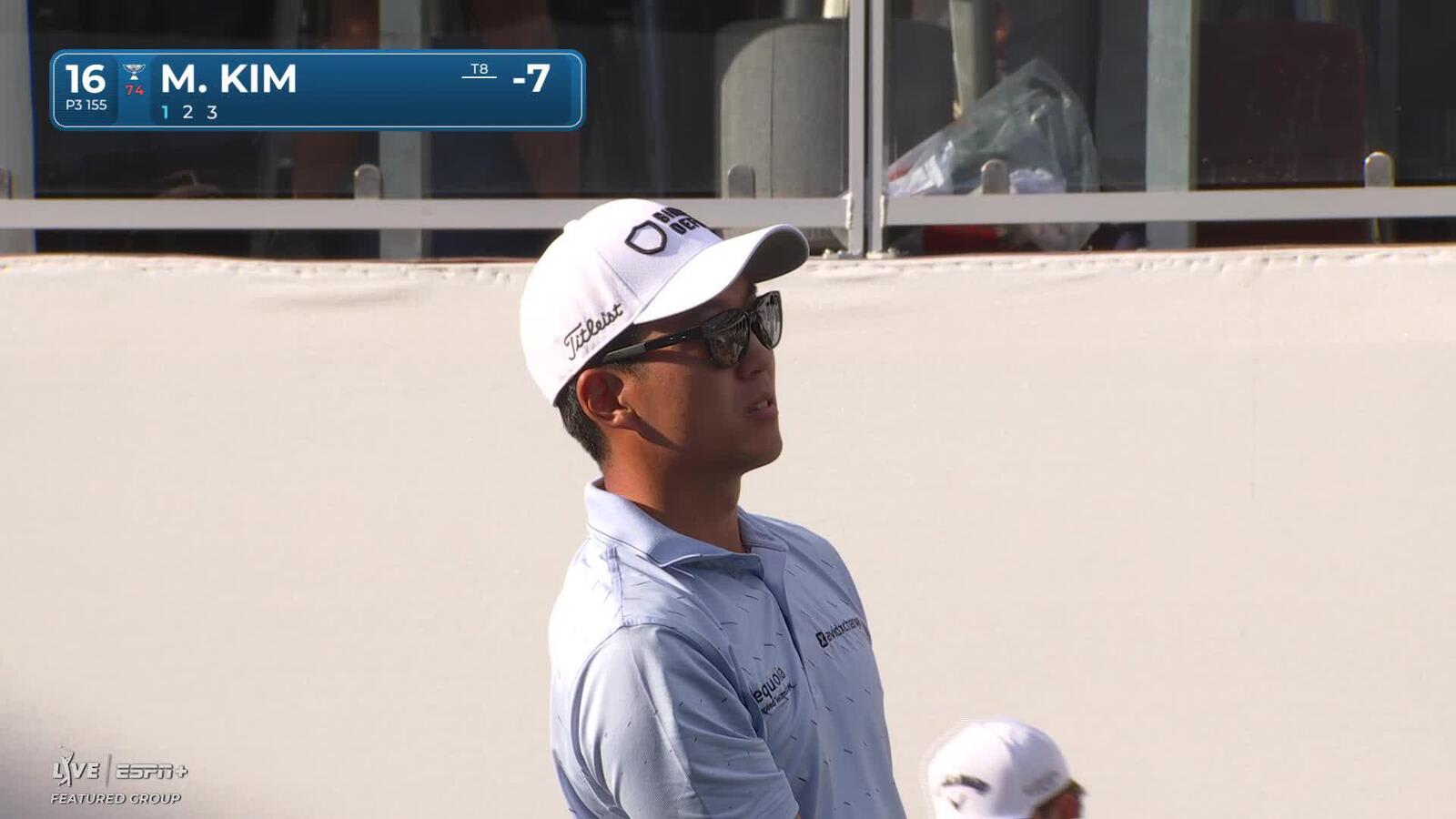 Michael Kim | Round 2 | 16th hole | Shot 1 | 2025 WM Phoenix Open