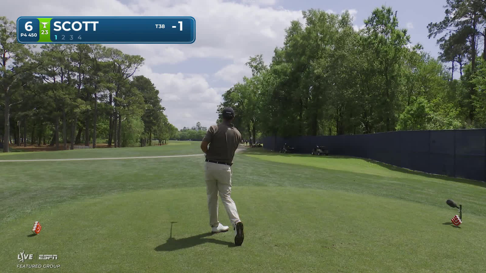 Adam Scott | Round 1 | 6th hole | Shot 1 | 2026 Houston Open