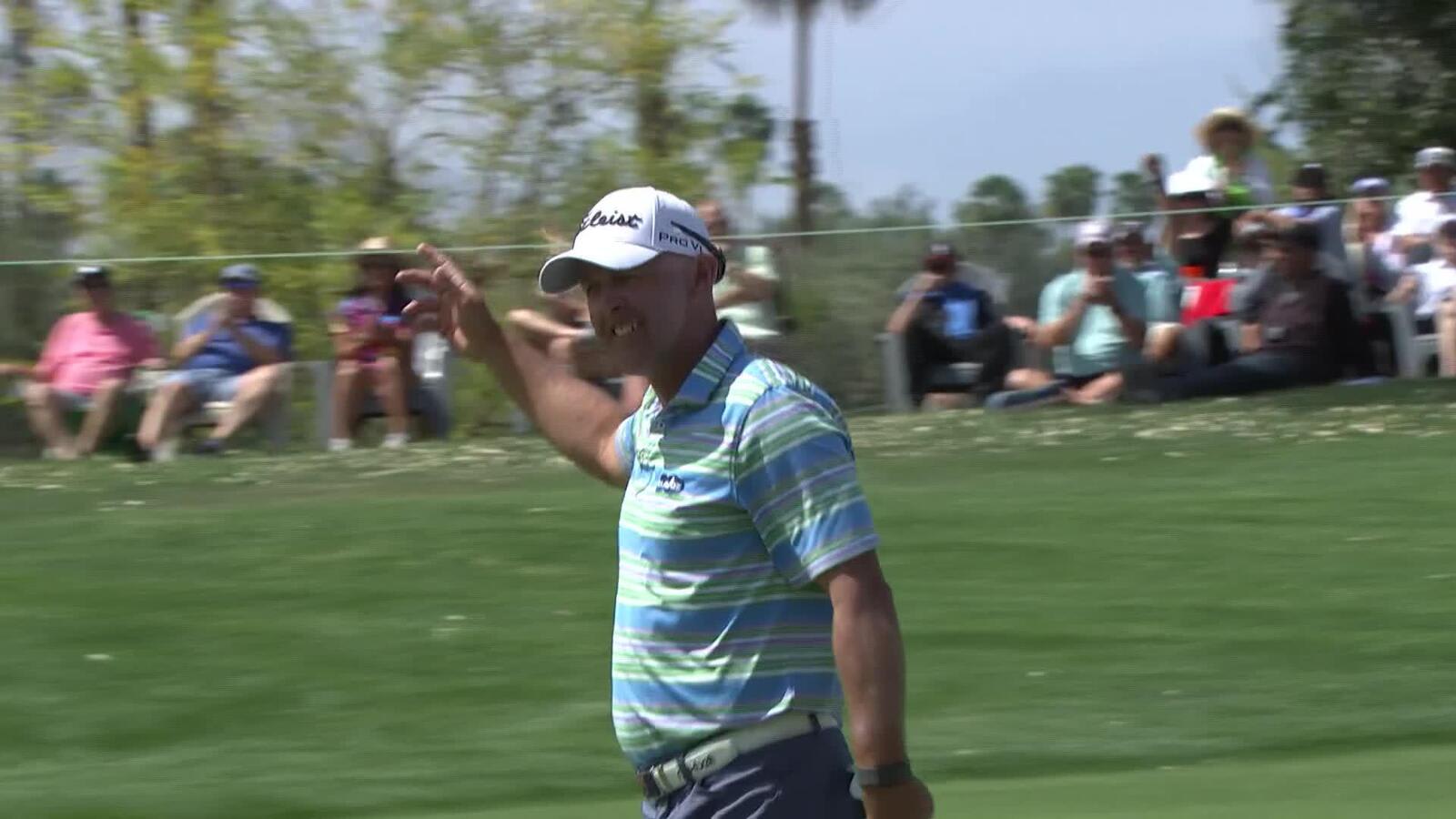 Cameron Percy | Round 3 | 17th hole | Shot 2 | 2025 Galleri Classic