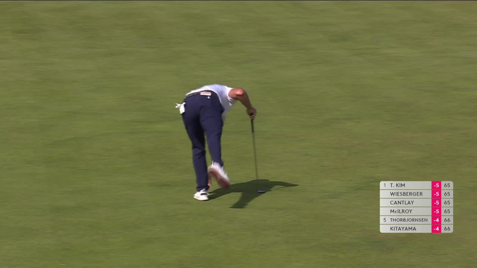 Jon Rahm | Round 1 | 7th hole | Shot 5 | 2026 Genesis Scottish Open