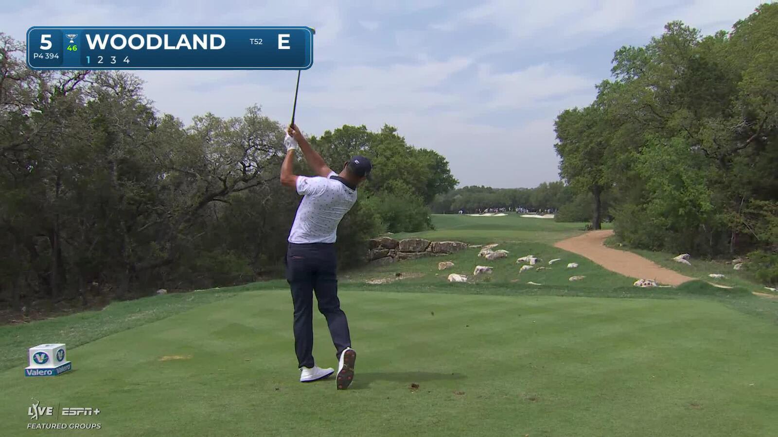 Gary Woodland | Round 1 | 5th hole | Shot 1 | 2025 Valero