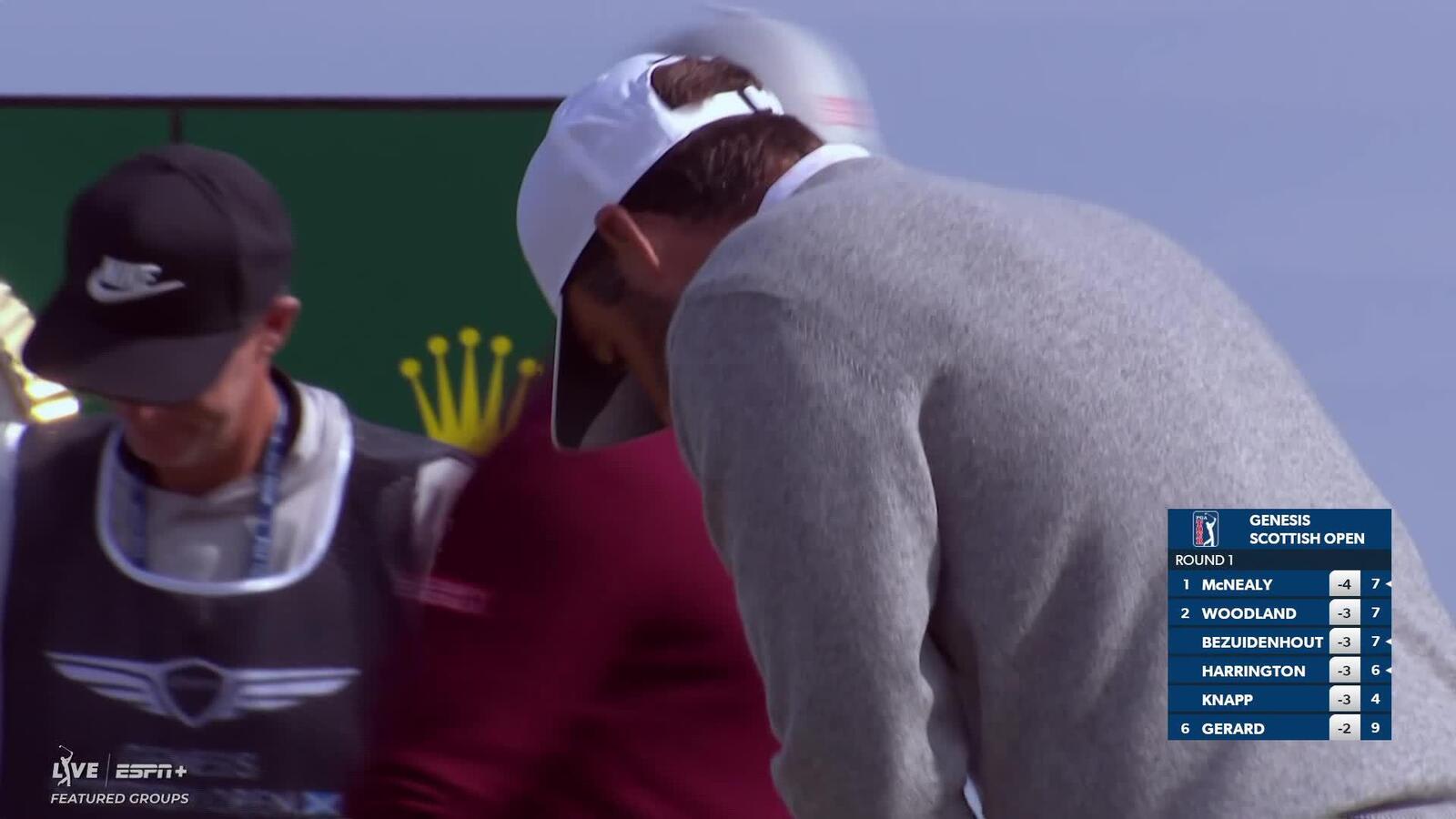 Scottie Scheffler | Round 1 | 14th hole | Shot 1 | 2025 Genesis Scottish Open