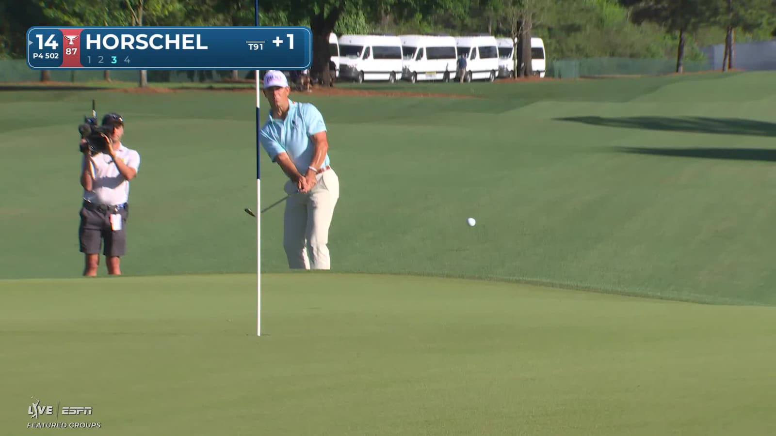 Billy Horschel | Round 2 | 14th hole | Shot 3 | 2026 Texas Children's